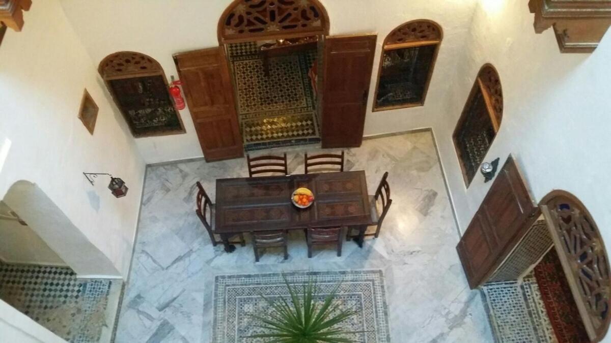 Riad Inspira Bed & Breakfast แมกเนส ภายนอก รูปภาพ