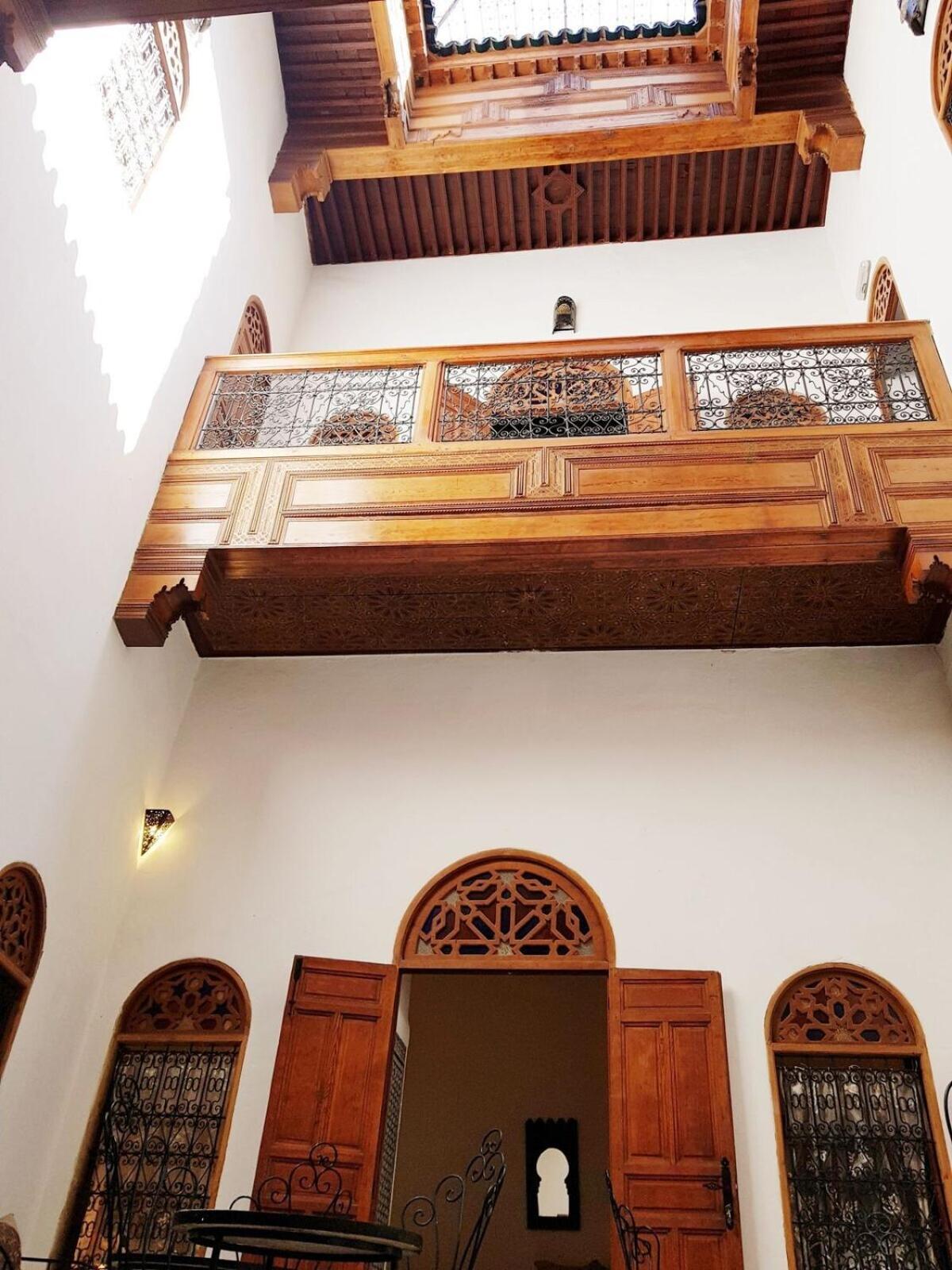 Riad Inspira Bed & Breakfast แมกเนส ภายนอก รูปภาพ