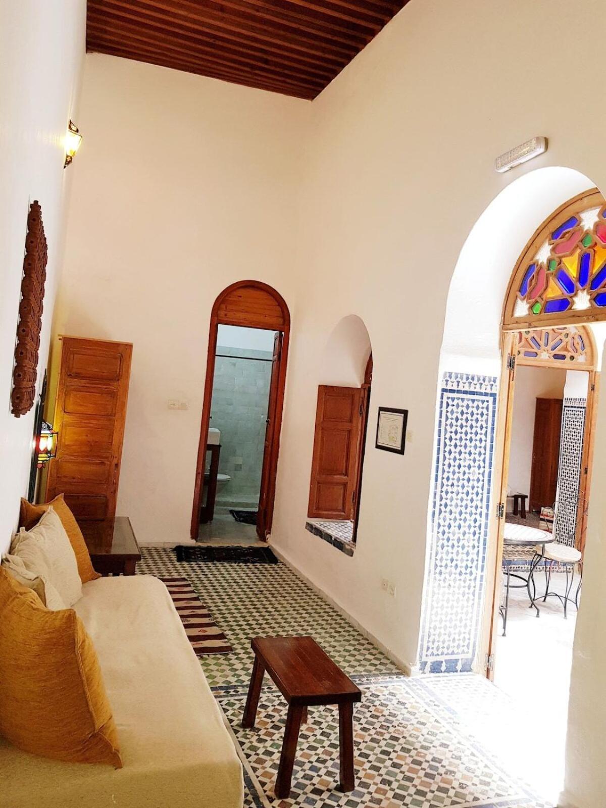 Riad Inspira Bed & Breakfast แมกเนส ห้อง รูปภาพ