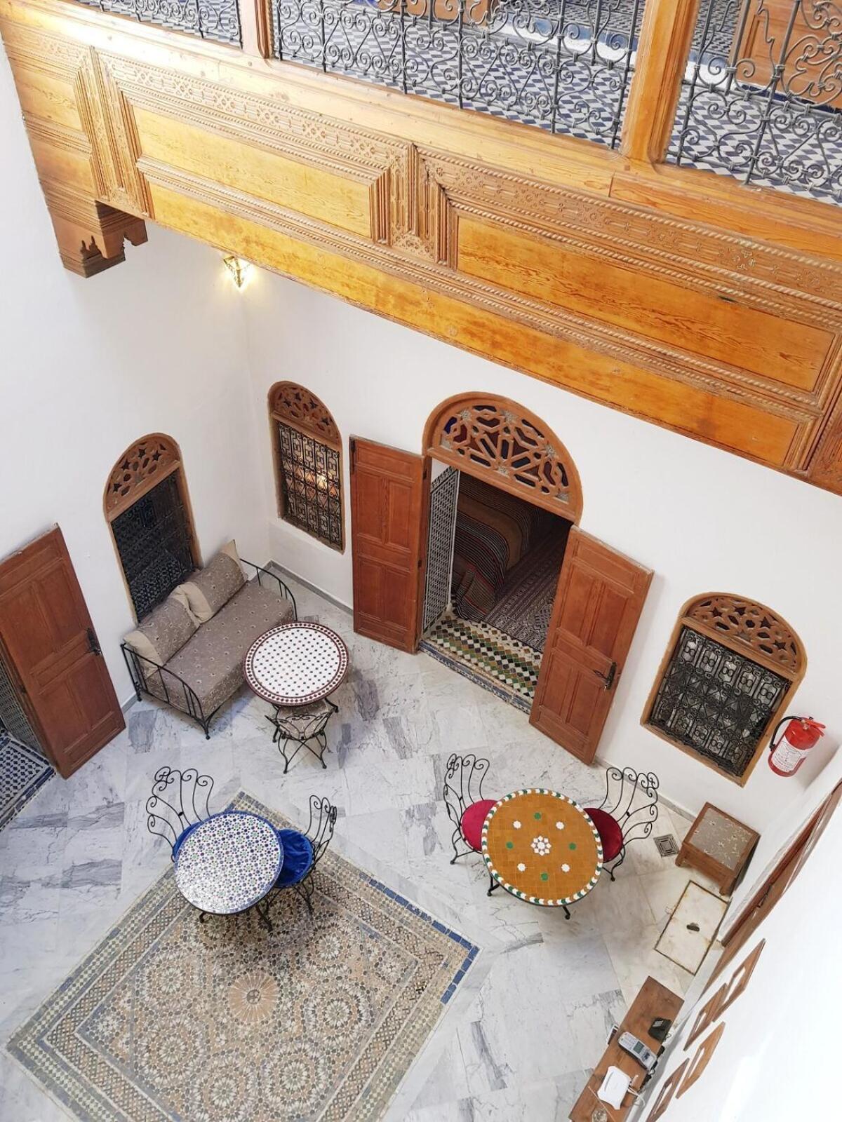 Riad Inspira Bed & Breakfast แมกเนส ห้อง รูปภาพ